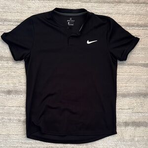 Nike Men's Black Dri-FIT Polo Shirt